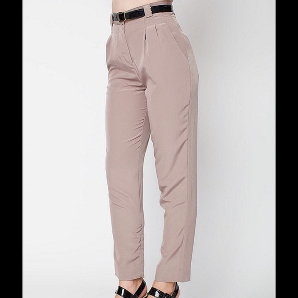 American Apparel high waist pants